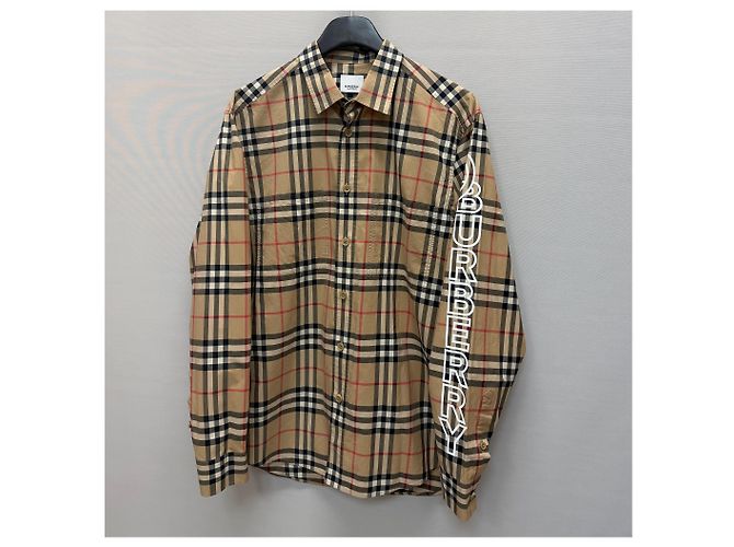 Burberry Popeline-Hemd mit Logo-Print Mehrfarben - Ansicht 4