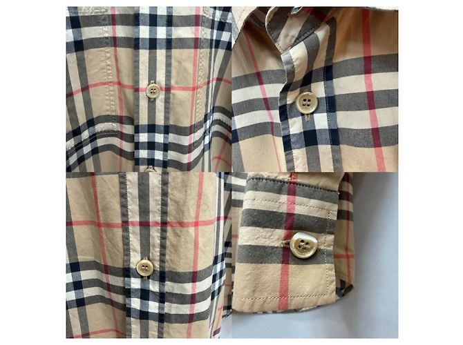 Burberry Popeline-Hemd mit Logo-Print Mehrfarben - Ansicht 8