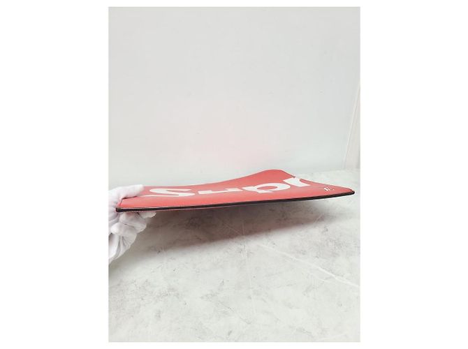 Louis Vuitton Clutch EPI Supreme Red Logo Rosso - vista 5