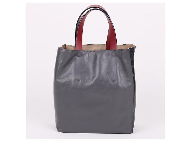 Marni Bicolor Museeau Small Shoulder Bag Brown - view 4