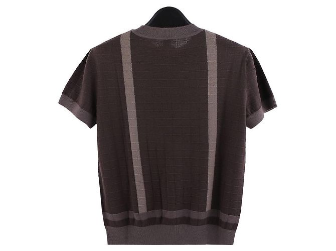 Hermès Suéter de manga corta Coaching Multicolor - vista 4