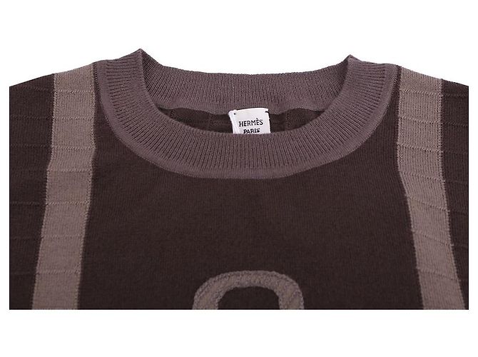 Hermès Suéter de manga corta Coaching Multicolor - vista 9