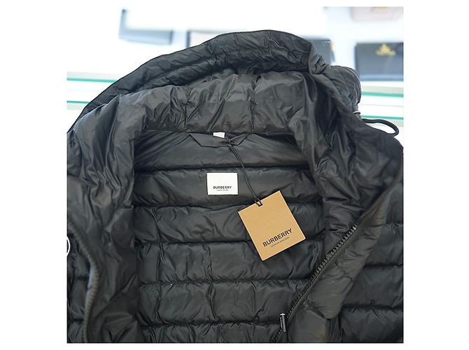 Burberry STAITHES Gefütterte Damenjacke Schwarz Nylon - Ansicht 16