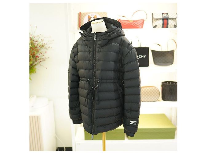 Burberry STAITHES Gefütterte Damenjacke Schwarz Nylon - Ansicht 2