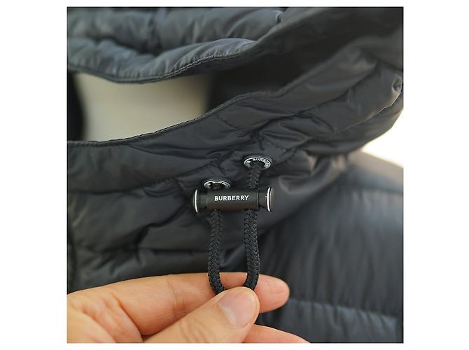 Burberry STAITHES Gefütterte Damenjacke Schwarz Nylon - Ansicht 20
