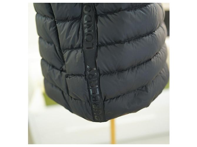 Burberry STAITHES Gefütterte Damenjacke Schwarz Nylon - Ansicht 22