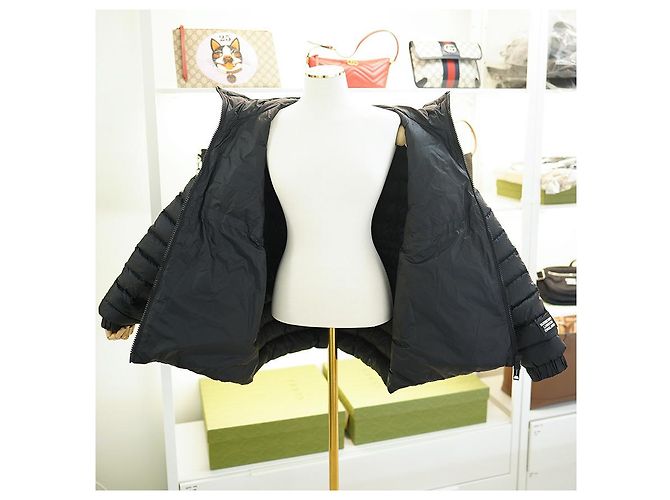Burberry STAITHES Gefütterte Damenjacke Schwarz Nylon - Ansicht 27