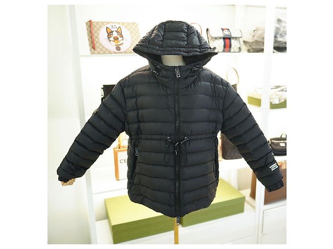 Burberry STAITHES Gefütterte Damenjacke Schwarz Nylon - Ansicht 6