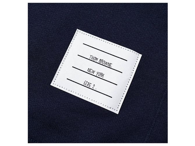 Thom Browne Engineered Stripe Crew Sweat Blue - view 3