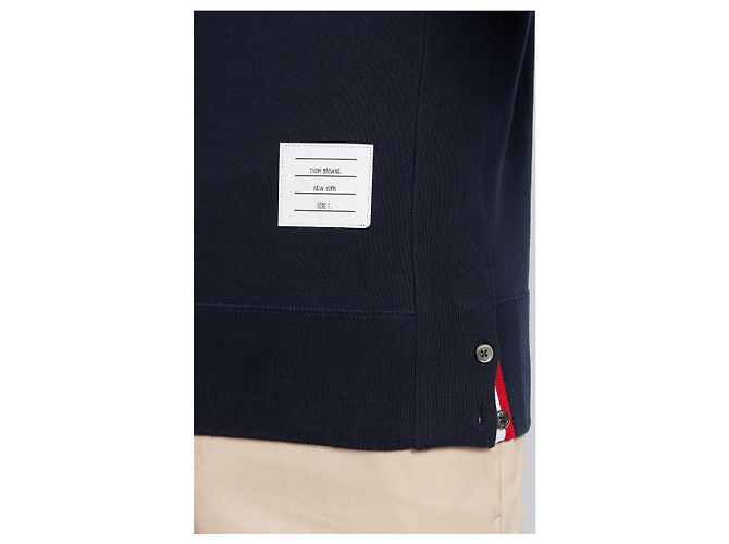 Thom Browne Engineered Stripe Crew Sweat Blue - view 9
