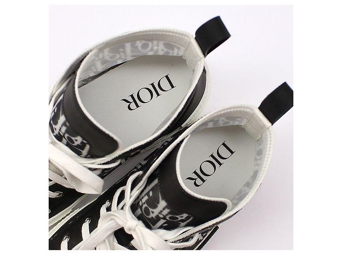 Dior Zapatillas de caña alta Oblique Blanco - vista 10