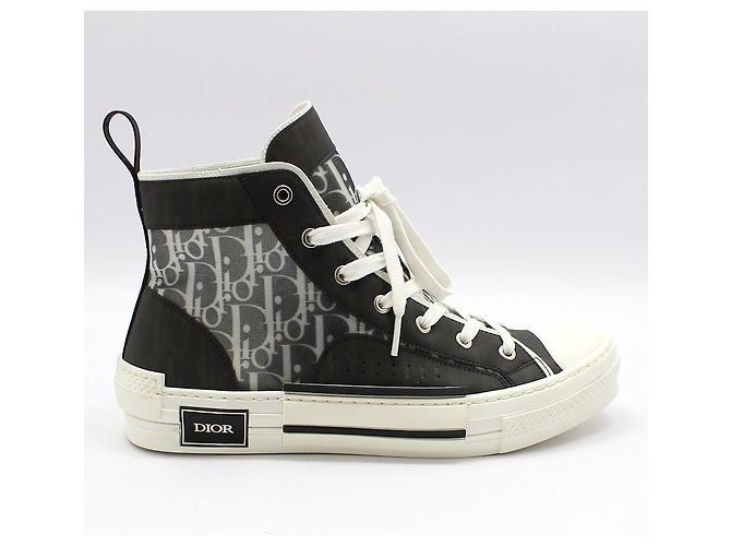 Dior Zapatillas de caña alta Oblique Blanco - vista 4