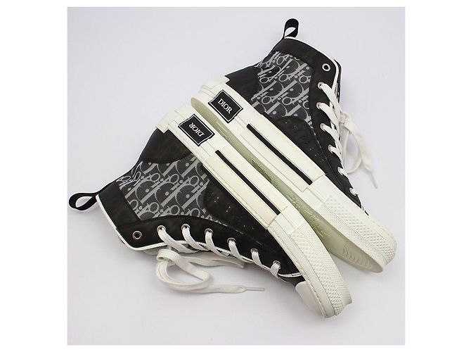 Dior Zapatillas de caña alta Oblique Blanco - vista 8