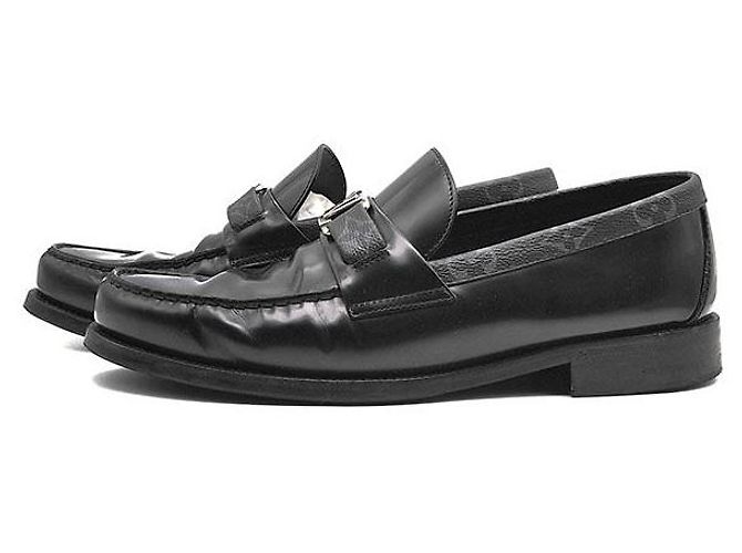 Louis Vuitton Mocassin Eclipse Major Noir - vue 3