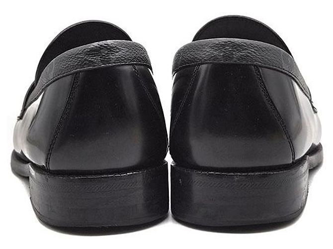 Louis Vuitton Mocassin Eclipse Major Noir - vue 5