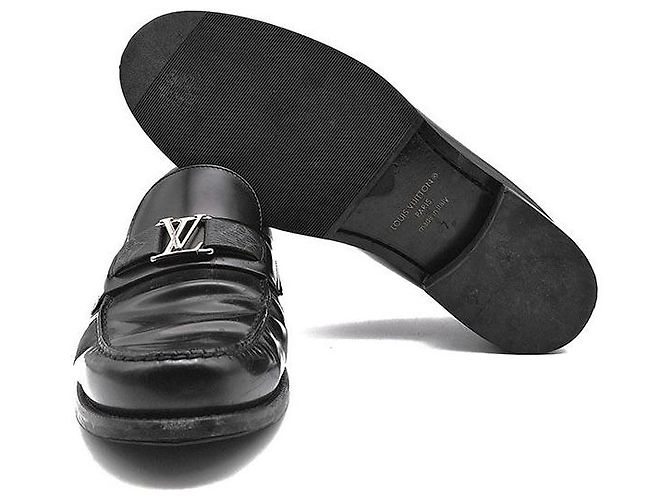 Louis Vuitton Mocassin Eclipse Major Noir - vue 6