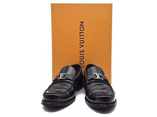 Louis Vuitton Mocassin Eclipse Major Noir - vue 7