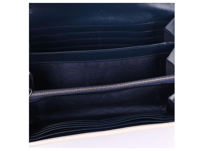 Gucci Borsa a tracolla WOC Matelassé Bi-Color Blu - vista 11