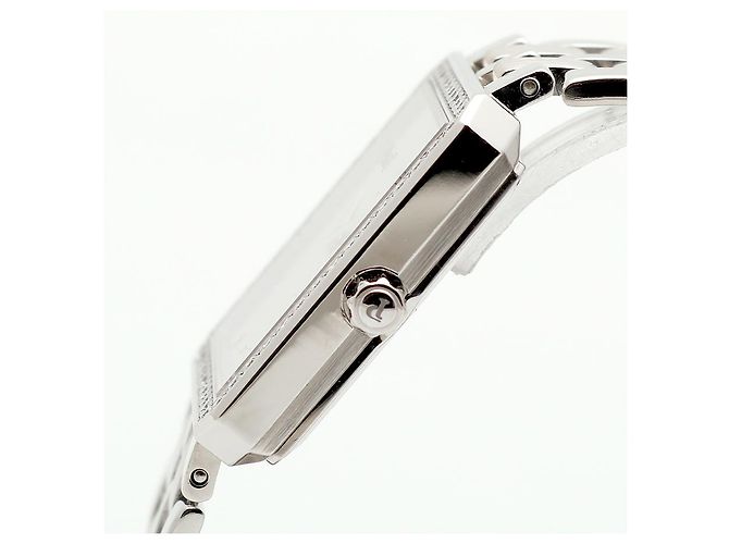 Piaget Vintage Protocol White Gold Large Men's Watch with Simple Diamond Quartz - view 10