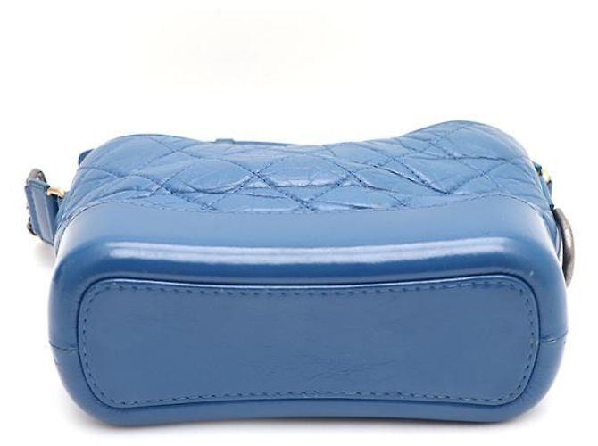 Chanel Borsa a tracolla Gabrielle Hobo Small con catena e crossbody Blu - vista 15
