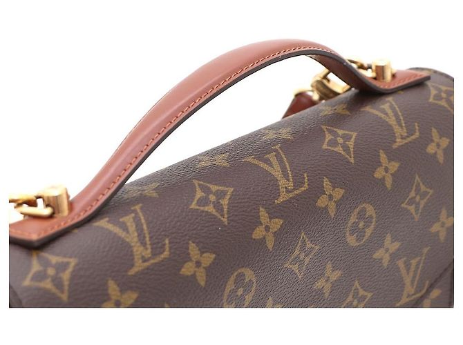 Louis Vuitton Borsa Tote e Borsa a Spalla Montsouris in Canvas Monogram Multicolore - vista 5