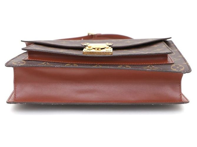 Louis Vuitton Borsa Tote e Borsa a Spalla Montsouris in Canvas Monogram Multicolore - vista 8
