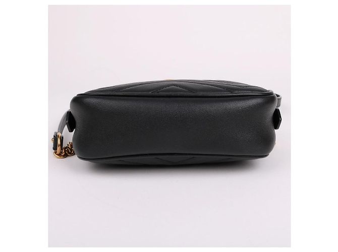 Gucci Mini borsa a tracolla Matelassé con catena Nero - vista 8