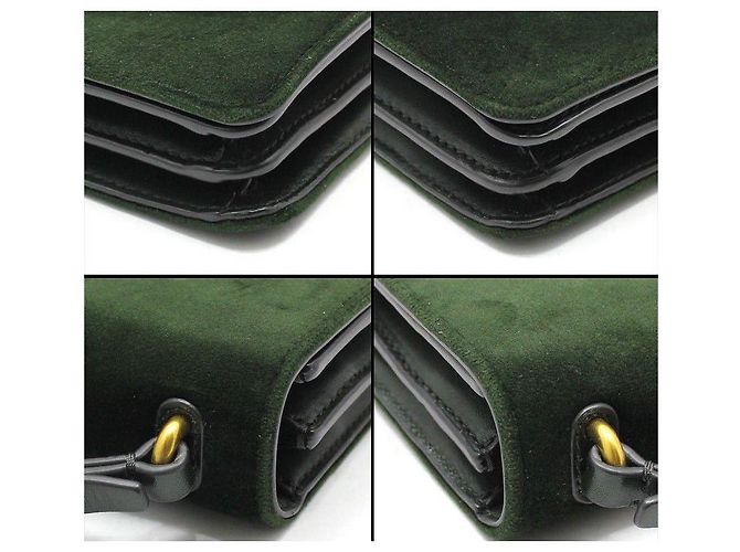 Tory Burch Borsa a tracolla in scamosciato verde - vista 8