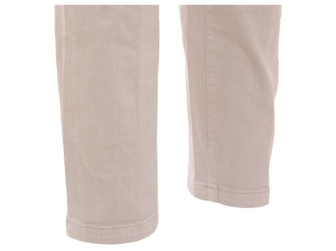 Kiton Leather Patch Denim Pants Brown - view 9