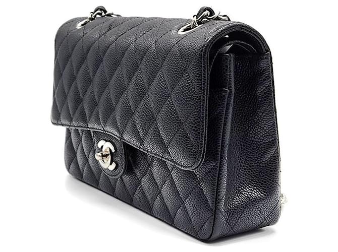 Chanel Caviar Classic Medium Nero - vista 2