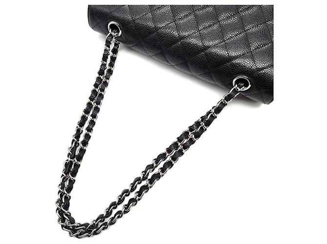Chanel Caviar Classic Medium Nero - vista 5