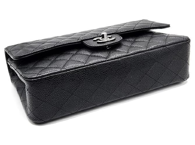 Chanel Caviar Classic Medium Nero - vista 7