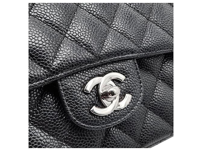 Chanel Caviar Classic Medium Nero - vista 8