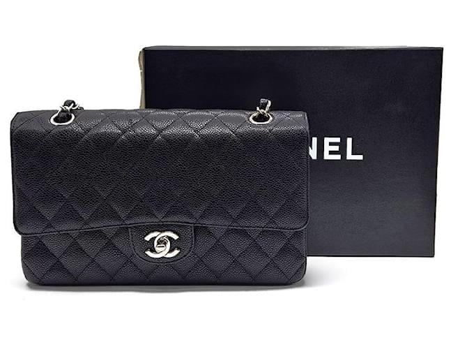 Chanel Caviar Classic Medium Nero - vista 9