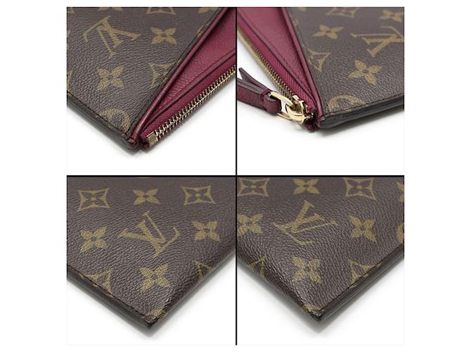 Louis Vuitton Pochette Palas Monogram con correa Castaño - vista 10
