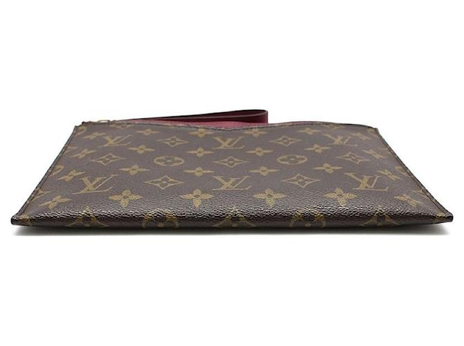 Louis Vuitton Pochette Palas Monogram con correa Castaño - vista 5