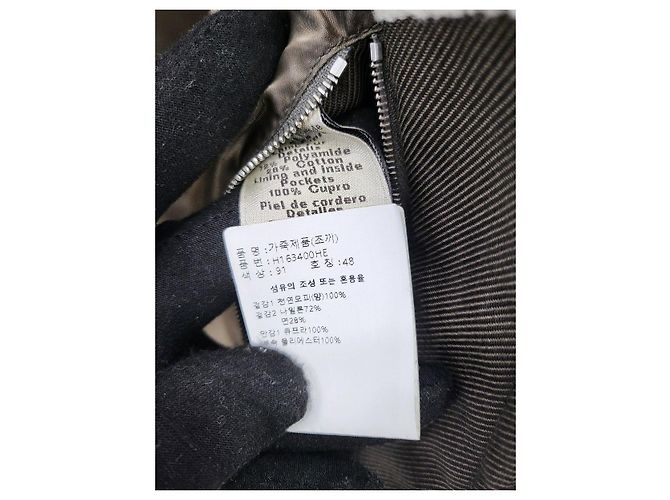 Hermès Shearling Lambskin Vest Silvery - view 8