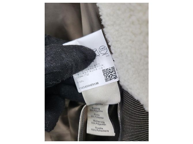 Hermès Shearling Lambskin Vest Silvery - view 9
