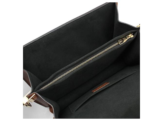 Louis Vuitton Borsa a tracolla Monogram Reverse Dolphin MM Marrone - vista 13