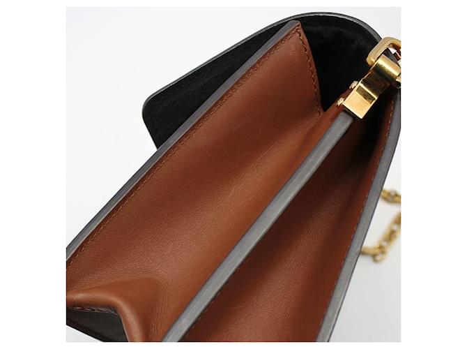 Louis Vuitton Borsa a tracolla Monogram Reverse Dolphin MM Marrone - vista 7