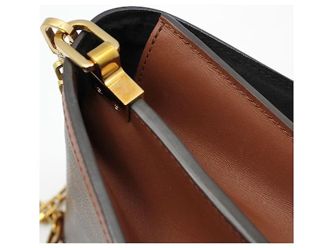 Louis Vuitton Borsa a tracolla Monogram Reverse Dolphin MM Marrone - vista 8