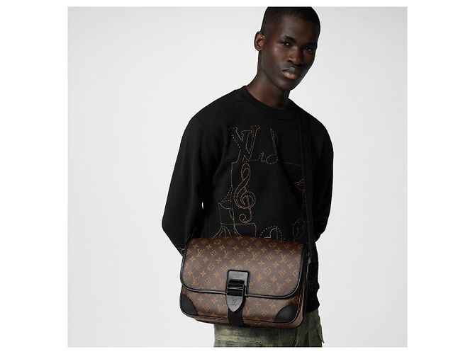 Louis Vuitton Borsa Messenger Monogram Arch Argento - vista 10