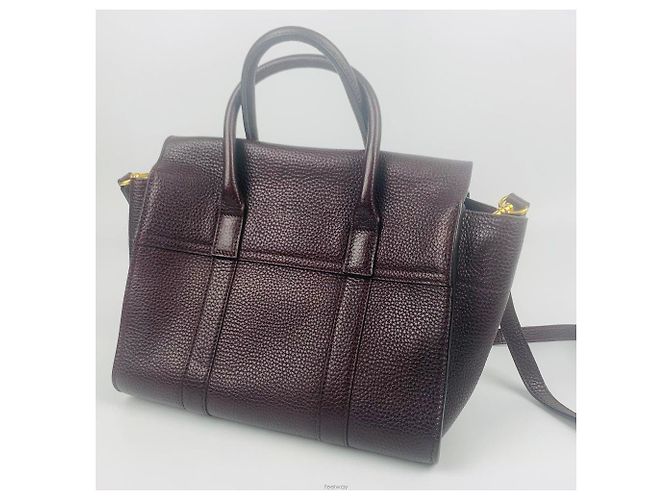 Mulberry Piccola borsa a tracolla New Basewater marrone scuro - vista 2