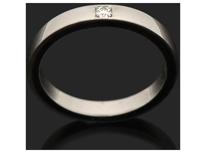 Bulgari Platinum Diamond Merimi Wedding Ring Size Multiple colors - view 2
