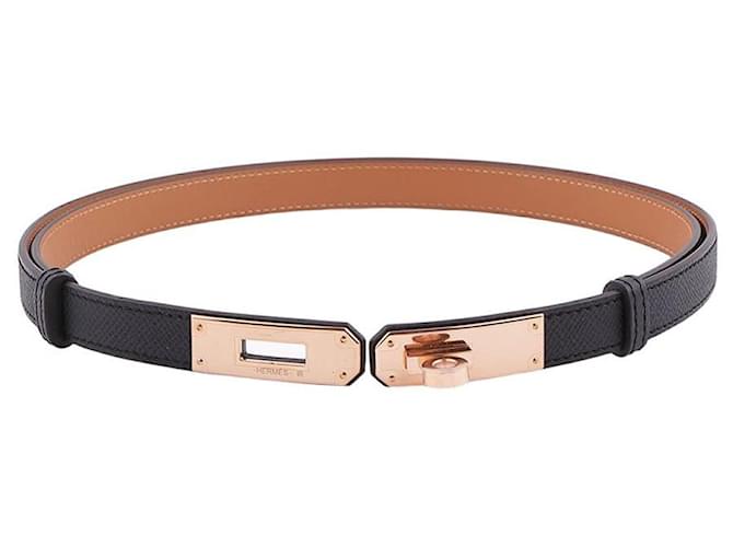 Hermès Cinturón Kelly Negro - vista 7