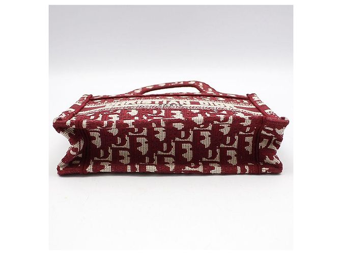 Dior Mini borsa tote Oblique Book Tote Rosso - vista 5