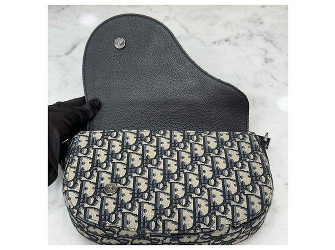 Dior Alça de bolsa messenger Saddle Multicor - vista 8