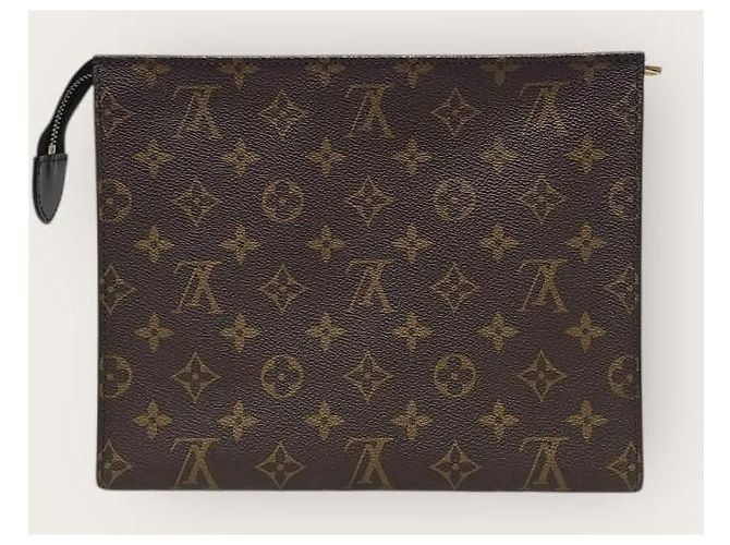 Louis Vuitton Beauty case in tela Monogram Marrone - vista 5