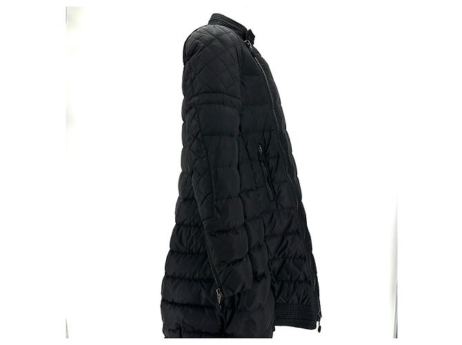 Moncler Damen Lang Daunenjacke Schwarz - Ansicht 3