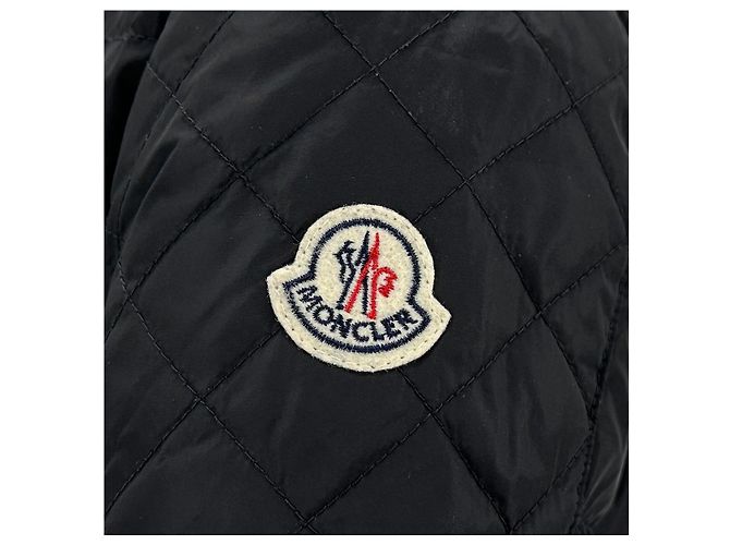 Moncler Damen Lang Daunenjacke Schwarz - Ansicht 7